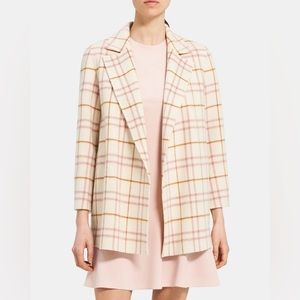 Open Jacket in Recycled Wool Blend